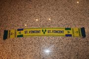 ST. VINCENT & THE GRENADINES COUNTRY FLAG YELLOW SCARF SCARVES .. NEW