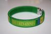 ST. VINCENT THE GRENADINES GREEN COUNTRY FLAG FLEXIBLE METAL NYLON BRACELET WRISTBAND .. NEW