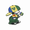 ST VINCENT & THE GRENADINES LITTLE BOY COUNTRY FLAG IRON ON EMBROIDERED PATCH CREST BADGE ... NEW