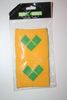 ST VINCENT & THE GRENADINES SET OF 2 COUNTRY FLAG WRISTBANDS SWEATBANDS .. NEW