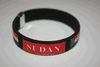 SUDAN BLACK COUNTRY FLAG FLEXIBLE BRACELET WRISTBAND .. NEW