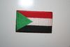 SUDAN COUNTRY FLAG SMALL IRON ON PATCH CREST BADGE .. NEW