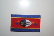 SWAZILAND COUNTRY FLAG SMALL IRON ON PATCH CREST BADGE .. NEW