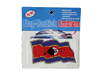 SWAZILAND COUNTRY FLAG WAVY BUMPER DECAL STICKER EMBLEM ...