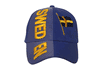 SWEDEN BLUE COUNTRY FLAG EMBOSSED HAT CAP SWEDEN BLUE COUNTRY FLAG EMBOSSED HAT CAP
