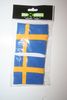 ***SOLD OUT***SWEDEN SET OF 2 COUNTRY FLAG WRISTBANDS SWEATBANDS .. NEW