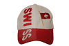 SWISS RED WHITE COUNTRY FLAG EMBOSSED HAT CAP SWISS RED WHITE COUNTRY FLAG EMBOSSED HAT CAP