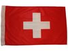 SWITZERLAND 12" X 18" INCHES COUNTRY HIGH QUALITY FLAG WITH SLEAVE WITHOUT STICK .. FIFA SOCCER WORLD CUP .. NEW