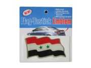 SYRIA COUNTRY FLAG WAVY BUMPER DECAL STICKER EMBLEM ...