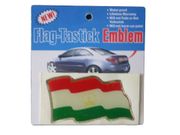 TAJIKISTAN COUNTRY FLAG WAVY BUMPER DECAL STICKER EMBLEM ...