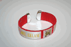 TAMIL EELAM RED FLAG SUPER THICK BRACELET WRISTBAND .. NEW