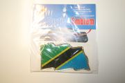 TANZANIA COUNTRY FLAG HIGH QUALITY BUMPER STICKER ... NEW