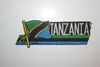 TANZANIA COUNTRY FLAG WORD IRON ON PATCH CREST BADGE ... NEW