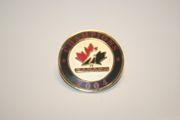 ***SOLD OUT***TEAM CANADA HOCKEY 2004 WORLD CUP CHAMPIONS PIN .. NEW