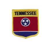 TENNESSEE USA SHIELD FLAG IRON ON PATCH CREST BADGE 3 X 3 1/2 INCHES ... NEW