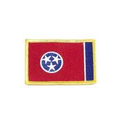 TENNESSEE USA STATE FLAG IRON ON PATCH CREST BADGE 2 1/8 X 3 1/4 INCHES ... NEW