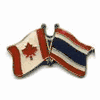 THAILAND / CANADA COUNTRY FLAG SMALL METAL FRIENDSHIP LAPEL PIN BADGE .. NEW THAILAND / CANADA COUNTRY FLAG SMALL METAL FRIENDSHIP LAPEL PIN BADGE .. NEW