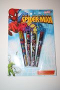 THE AMAZING SPIDER-MAN SET OF 4 NECK PENS .. SCHOOL SUPPLIES .. NEW