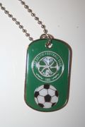 THE CELTIC FOOTBALL CLUB 1888 SOCCER DOG TAG NECKLACE ... NEW