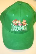THIS IS A " KISS ME I'M IRISH " GREEN HAT BASEBALL FOOTBALL IRELAND CAP ... NEW