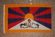 TIBET 3' X 5' COUNTRY FLAG BANNER TAPESTRY .. NEW