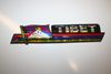 TIBET COUNTRY FLAG LONG METAL CAR AUTOMOBILE BUMPER STICKER DECAL EMBLEM . NEW