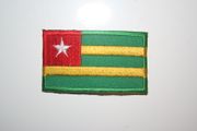 TOGO COUNTRY FLAG SMALL IRON ON PATCH CREST BADGE ... NEW