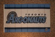 TORONTO ARGONAUTS CFL CANADIAN FOOTBALL LEAGUE LARGE 3' X 5' FLAG BANNER .. NEW