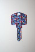 TORONTO BLUE JAYS MLB BASEBALL WEISER WR5 UNCUT HOUSE KEY BLANK .. NEW