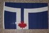 TORONTO CANADA 3' X 5' CITY FLAG BANNER TAPESTRY .. NEW