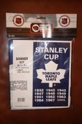 TORONTO MAPLE LEAFS 3 FT X 5 FT STANLEY CUP BANNER