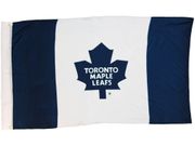 TORONTO MAPLE LEAFS BLUE - WHITE NHL HOCKEY 3' X 5' FEET LARGE FLAG BANNER... NEW AND PACKAGED