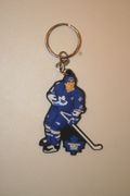 TORONTO MAPLE LEAFS NHL HOCKEY FIGURE SILICONE KEYCHAIN .. NEW