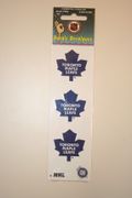 TORONTO MAPLE LEAFS SET OF 6 DECAL STICKERS EMBLEMS .. NEW