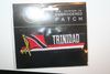 TRINIDAD COUNTRY FLAG WORD IRON ON PATCH CREST BADGE ... NEW