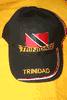TRINIDAD EMBROIDERED BLACK COUNTRY FLAG HAT CAP .. NEW TRINIDAD EMBROIDERED BLACK COUNTRY FLAG HAT CAP .. NEW