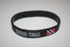 TRINIDAD & TOBAGO BLACK COUNTRY FLAG SILICONE BRACELET WRISTBAND .. NEW