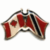 TRINIDAD & TOBAGO / CANADA COUNTRY FLAG SMALL METAL FRIENDSHIP LAPEL PIN BADGE .. NEW TRINIDAD & TOBAGO / CANADA COUNTRY FLAG SMALL METAL FRIENDSHIP LAPEL PIN BADGE .. NEW