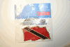 TRINIDAD & TOBAGO COUNTRY FLAG HIGH QUALITY WAVING BUMPER STICKER ... NEW