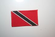 TRINIDAD & TOBAGO COUNTRY FLAG SMALL IRON ON PATCH CREST BADGE .. NEW