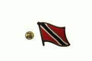 TRINIDAD & TOBAGO COUNTRY FLAG SMALL METAL LAPEL PIN BADGE .. NEW