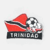 TRINIDAD & TOBAGO SOCCER BALL FOOTBALL IRON ON EMBROIDERED PATCH CREST BADGE .. NEW