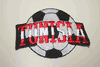 TUNESIA SOCCER BALL FOOTBALL IRON ON PATCH CREST BADGE .. NEW