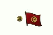 TUNISIA COUNTRY FLAG SMALL METAL LAPEL PIN BADGE ... NEW