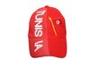 TUNISIA RED COUNTRY FLAG EMBOSSED HAT CAP