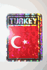 TURKEY COUNTRY FLAG BUMPER STICKER ... FIFA WORLD CUP SOCCER FOOTBALL ... NEW