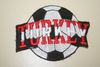 TURKEY SOCCER BALL FOOTBALL IRON ON PATCH CREST BADGE .. NEW