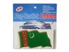 TURKMENISTAN COUNTRY FLAG WAVY BUMPER DECAL STICKER EMBLEM ...