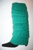 ***SOLD OUT***TURQUOISE PAIR OF LADIES LEG WARMERS LEGGING BY ANGELINA .. ONE SIZE FITS ALL .. NEW