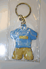 UKRAINE BLUE COUNTRY FLAG SOCCER JERSEY KEYCHAIN FOOTBALL ... NEW